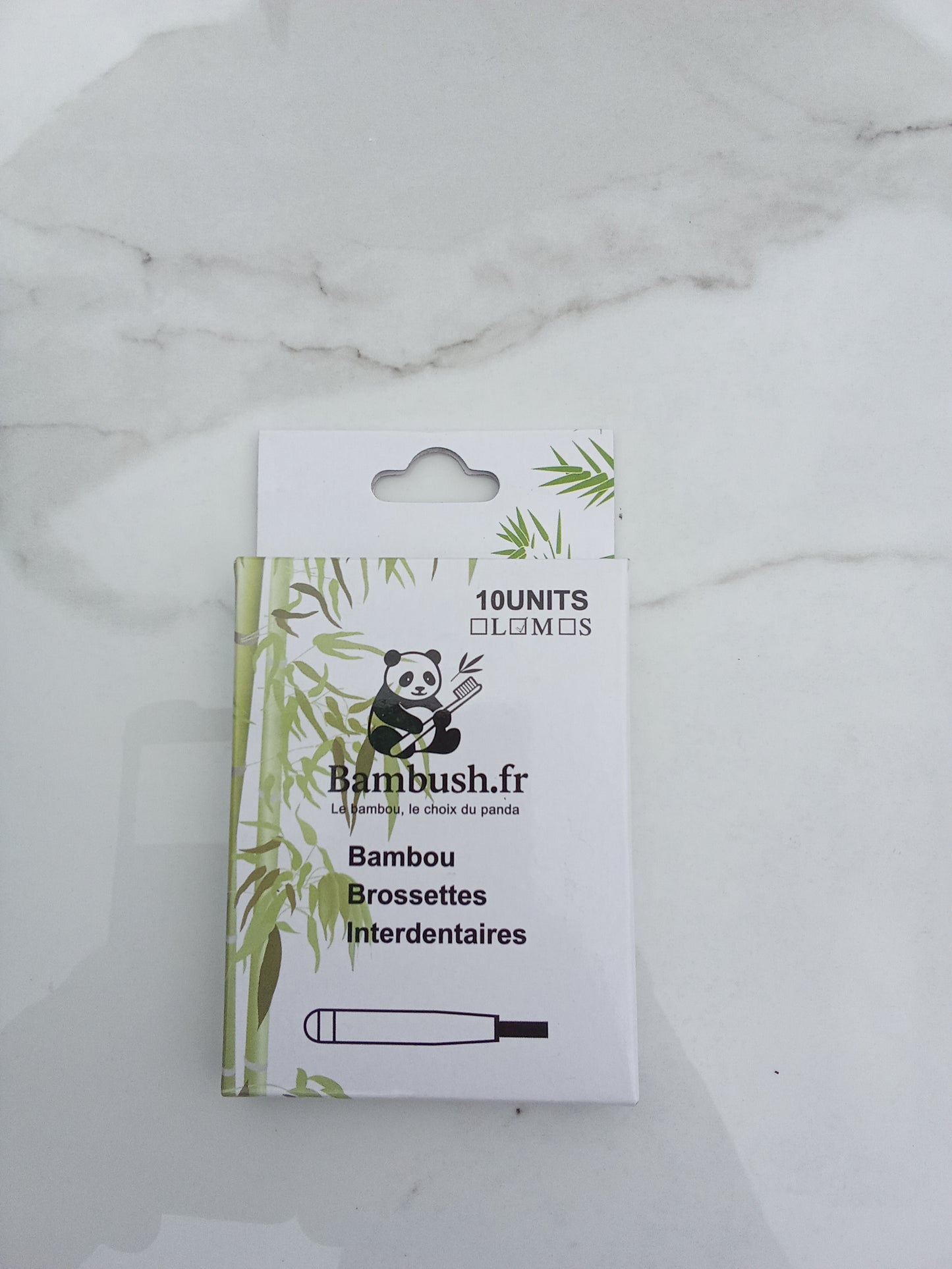 Brossettes interdentaires en bambou – Pack de 10  Bambush