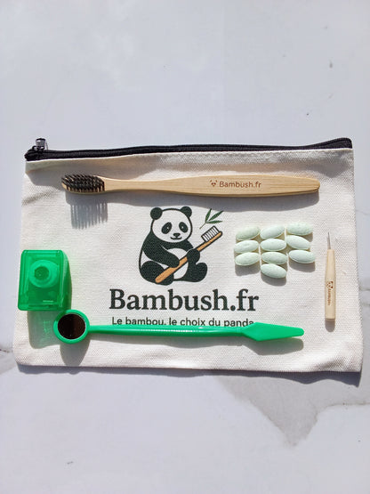 Kit de voyage écologique