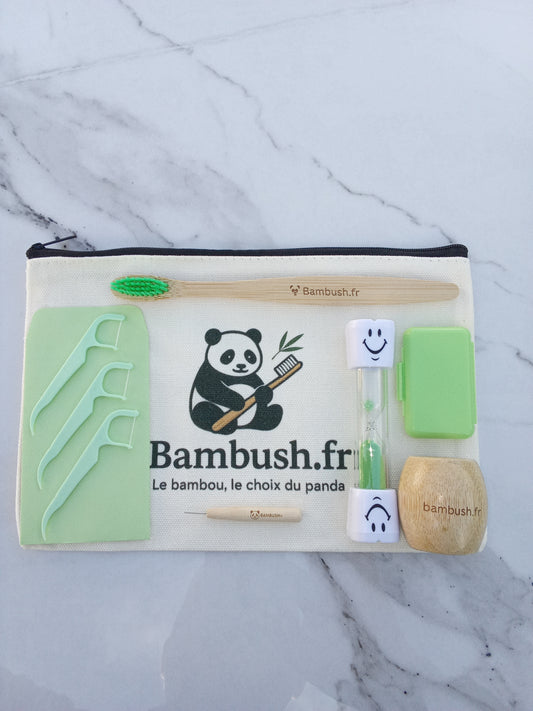 Kit de voyage écologique Bambush
